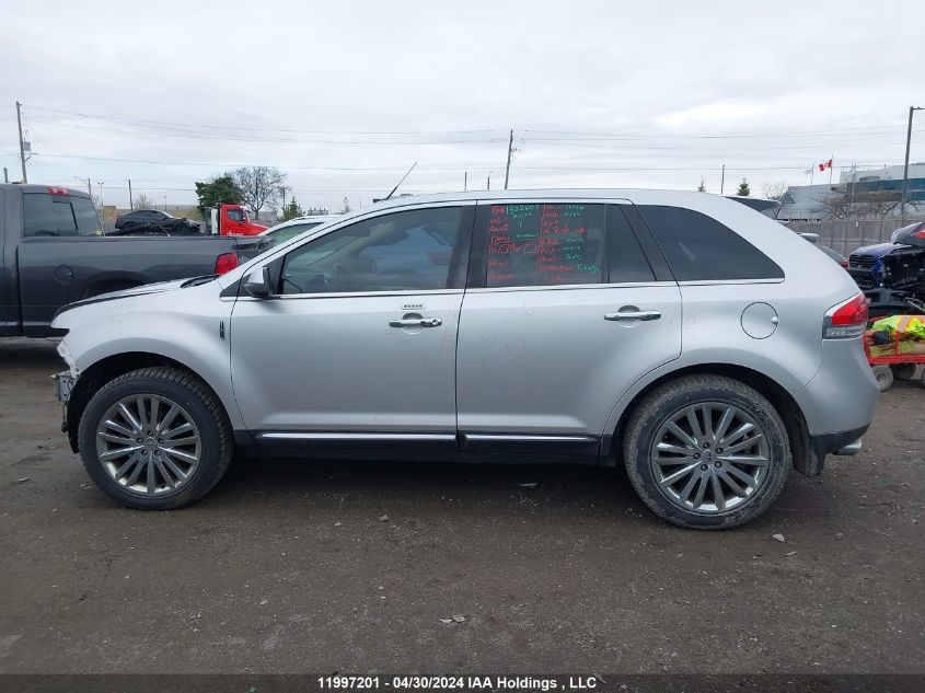 2011 Lincoln Mkx VIN: 2LMDJ8JK5BBJ25185 Lot: 11997201