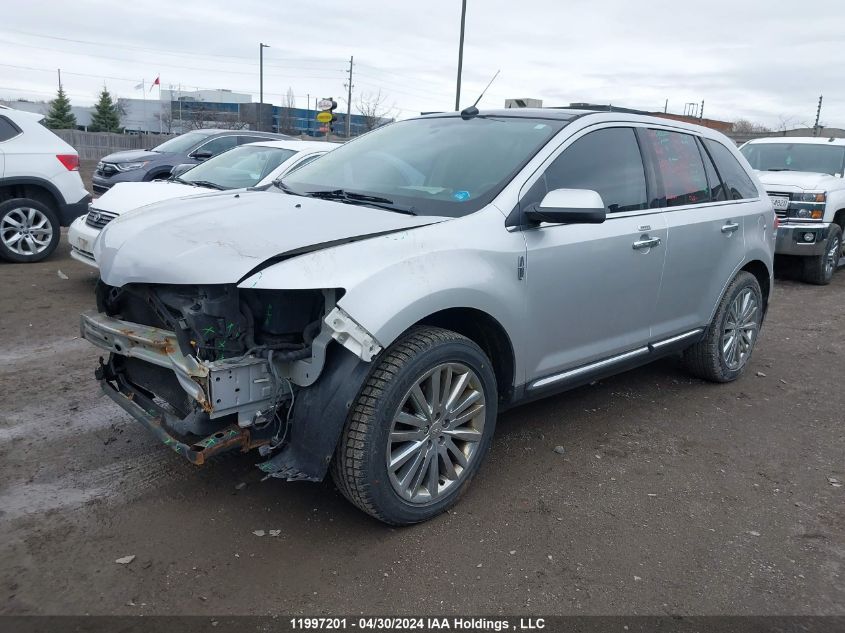 2011 Lincoln Mkx VIN: 2LMDJ8JK5BBJ25185 Lot: 11997201