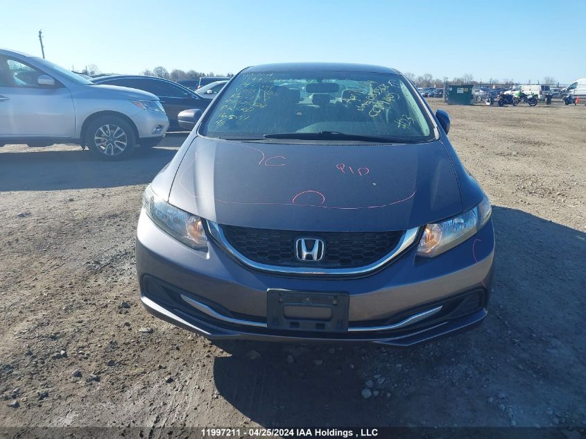 2014 Honda Civic Sedan VIN: 2HGFB2F4XEH033568 Lot: 11997211