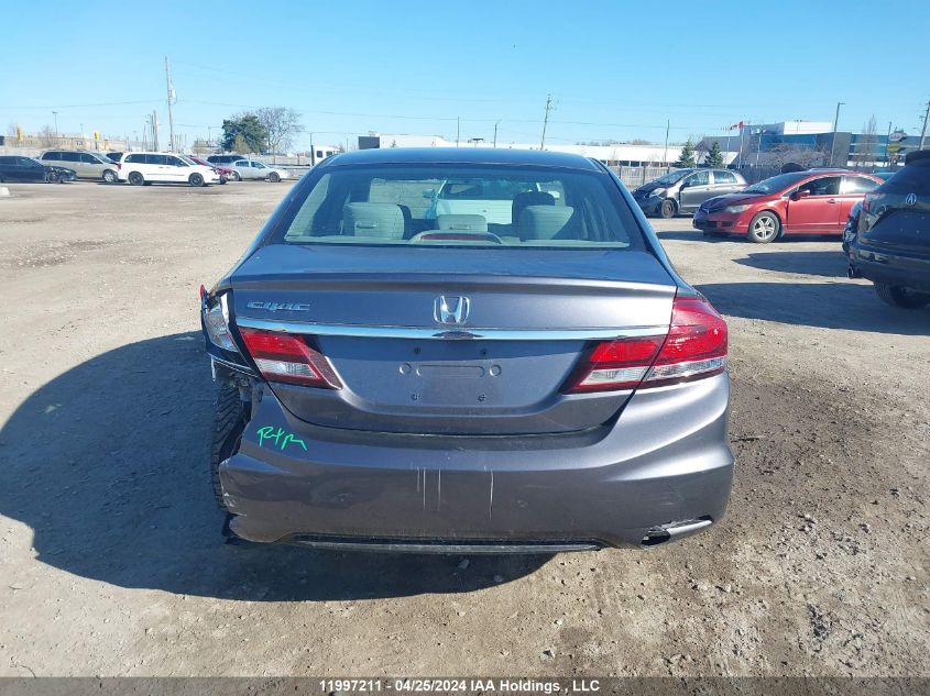 2014 Honda Civic Sedan VIN: 2HGFB2F4XEH033568 Lot: 11997211