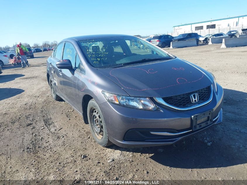 2014 Honda Civic Sedan VIN: 2HGFB2F4XEH033568 Lot: 11997211