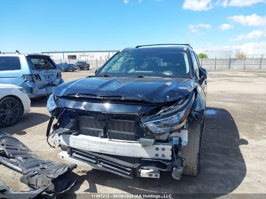 2022 Toyota Highlander Hybrid Xle VIN: 5TDGBRCH1NS543487 Lot: 11997212