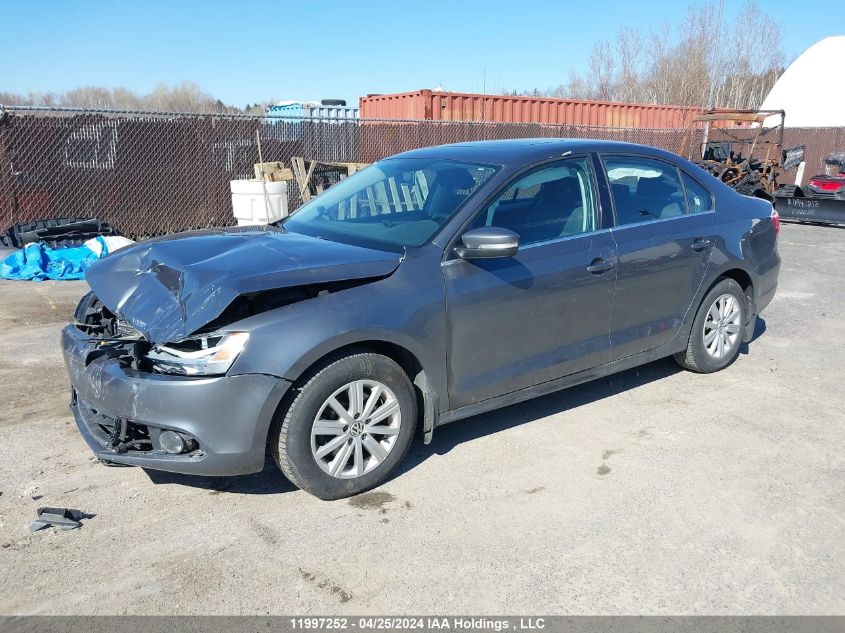 2014 Volkswagen Jetta VIN: 3VWWL7AJ6EM399032 Lot: 11997252