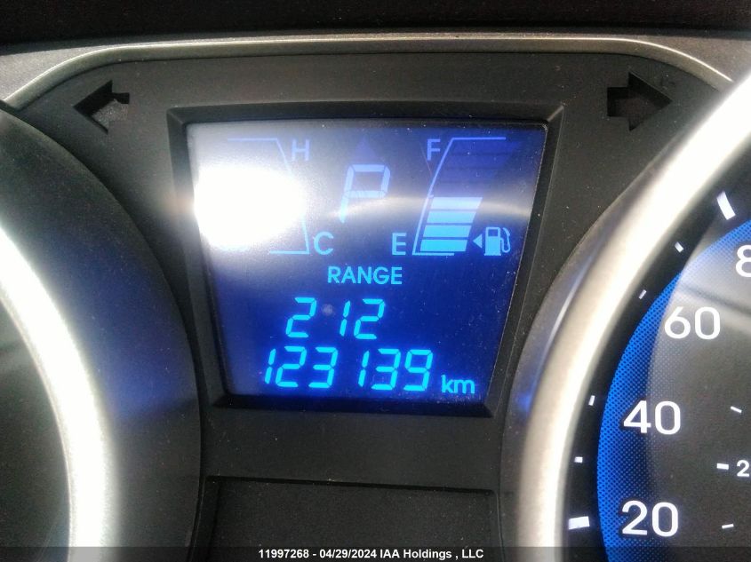 2013 Hyundai Tucson VIN: KM8JT3AC4DU755331 Lot: 11997268