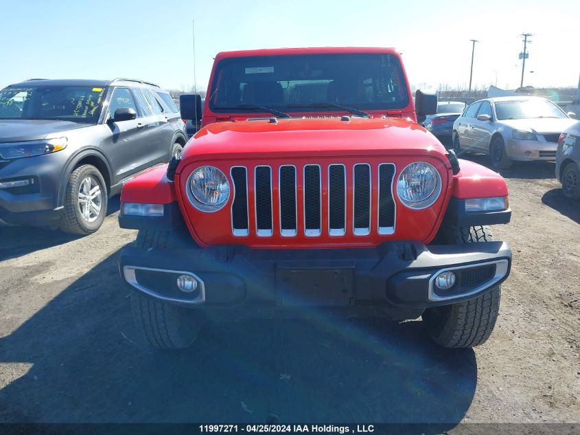 2021 Jeep Wrangler Unlimited Sahara VIN: 1C4HJXEN2MW551899 Lot: 11997271