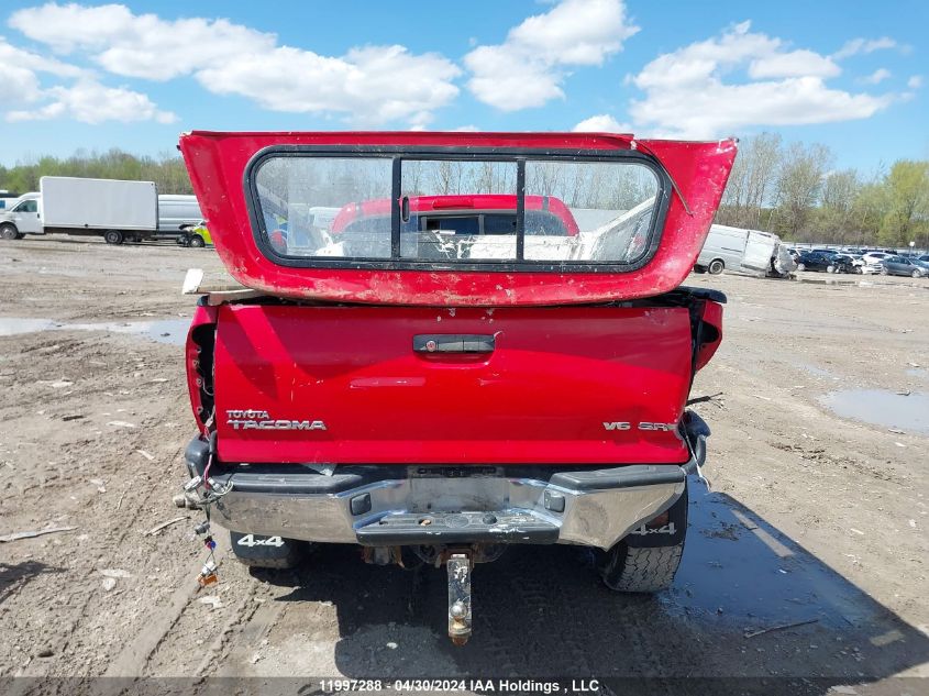 2007 Toyota Tacoma Access Cab VIN: 5TEUU42N67Z348644 Lot: 11997288