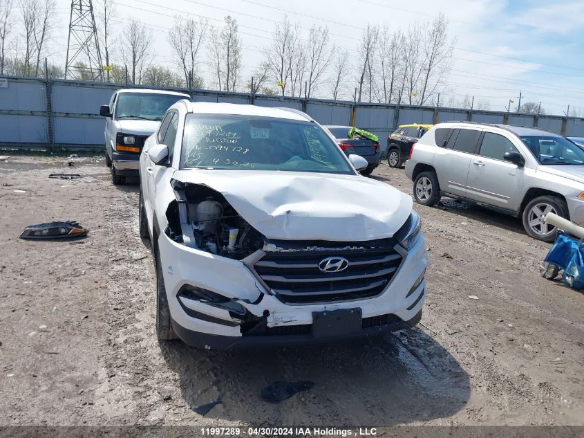 2016 Hyundai Tucson Premium VIN: KM8J3CA45GU094728 Lot: 11997289