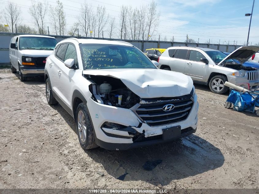 2016 Hyundai Tucson Premium VIN: KM8J3CA45GU094728 Lot: 11997289