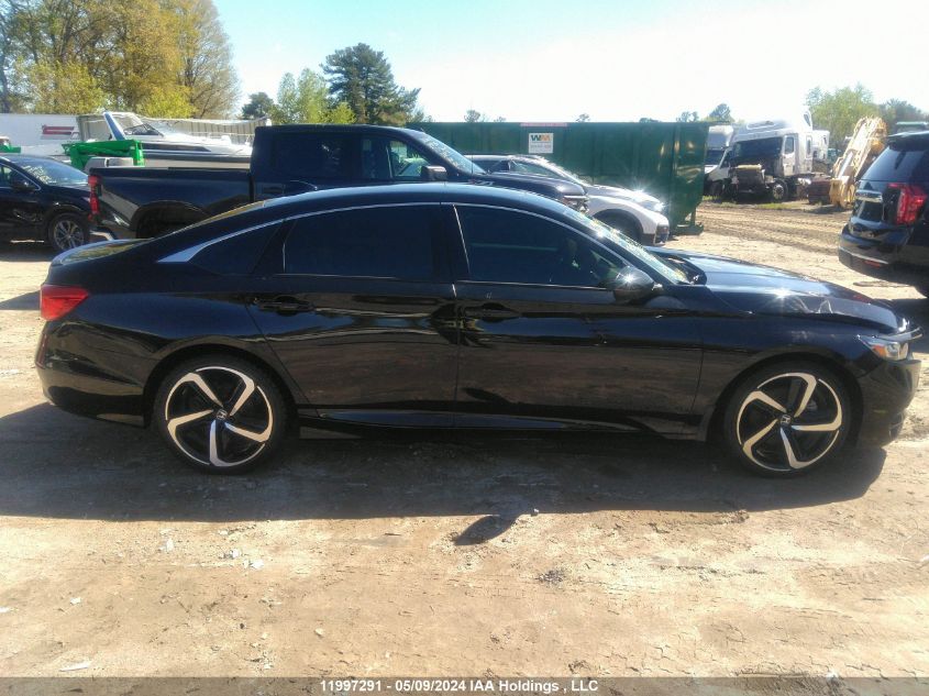 2020 Honda Accord Sport VIN: 1HGCV1F39LA805551 Lot: 11997291