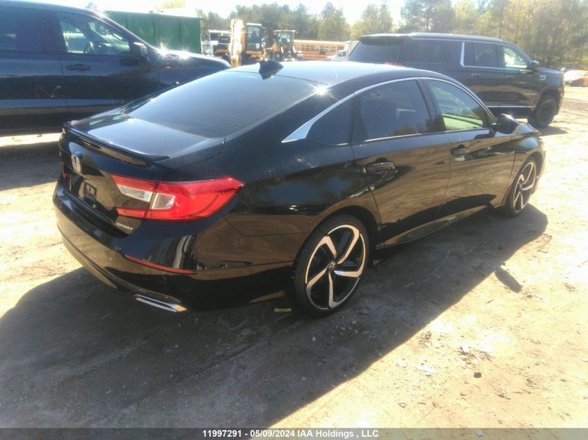 2020 Honda Accord Sport VIN: 1HGCV1F39LA805551 Lot: 11997291