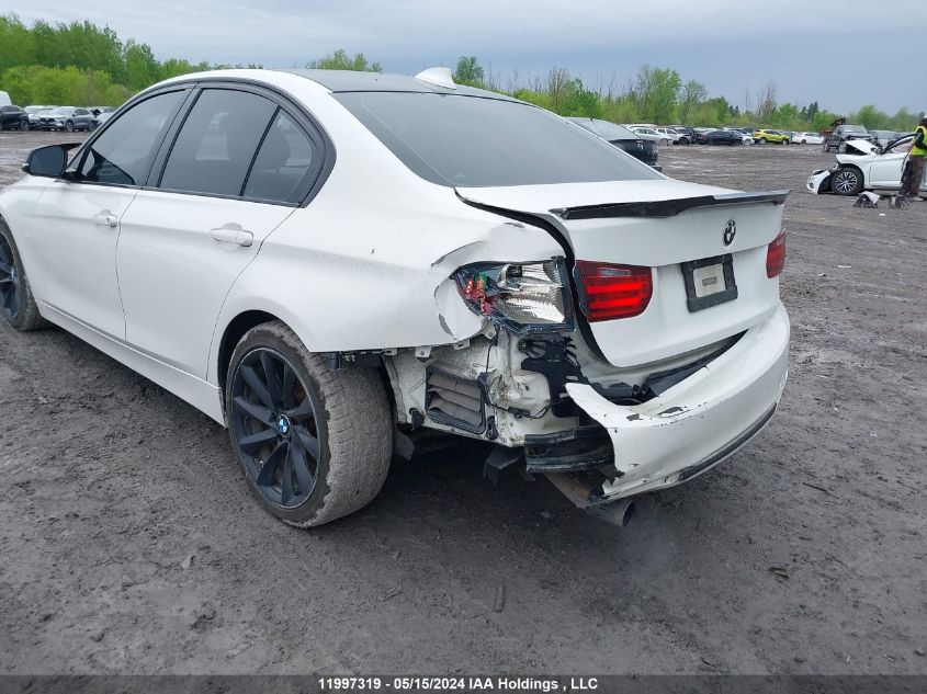 2014 BMW 3 Series VIN: WBA3B1C57EK132444 Lot: 11997319