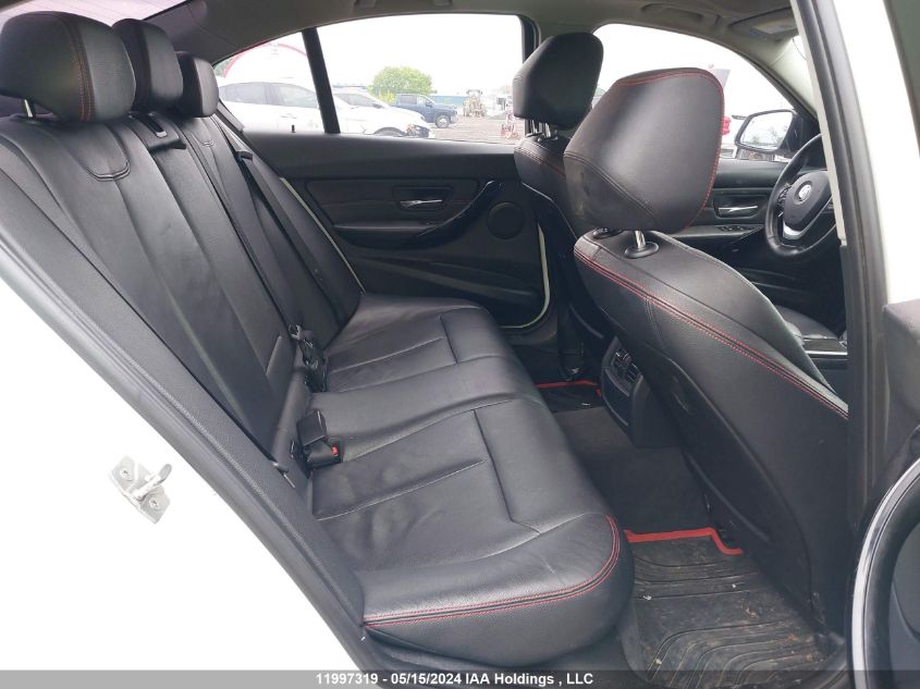 2014 BMW 3 Series VIN: WBA3B1C57EK132444 Lot: 11997319