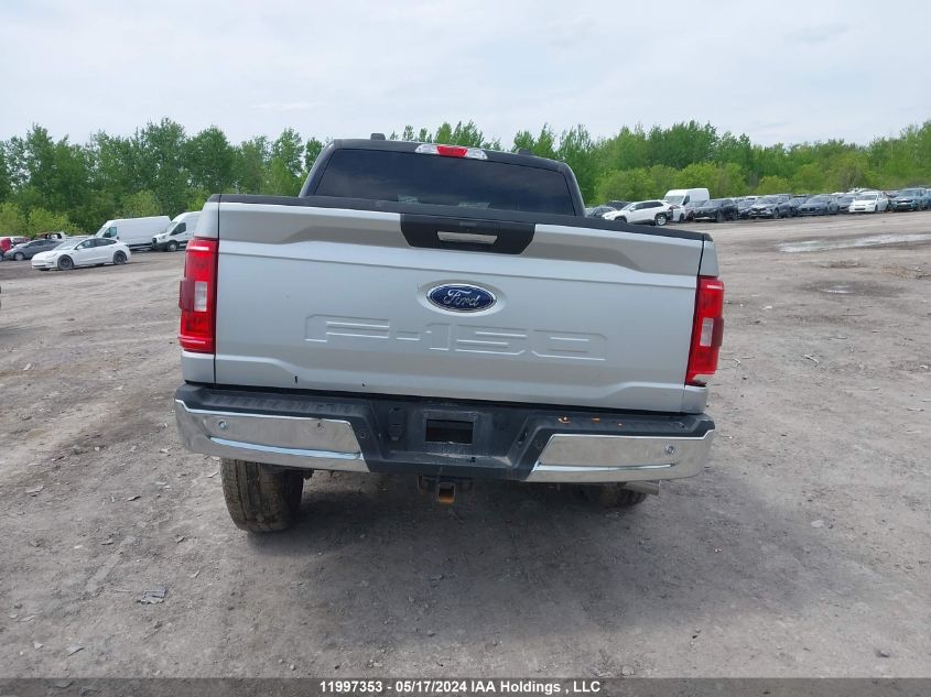 2022 Ford F-150 VIN: 1FTEW1EP4NFB33543 Lot: 11997353