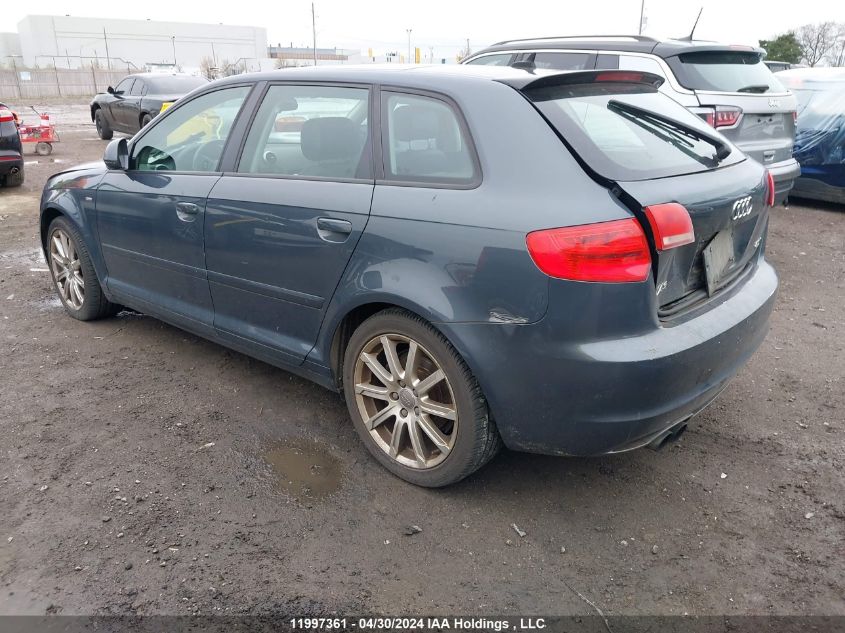 2010 Audi A3 2.0T VIN: WAUMFCFM3AA177016 Lot: 11997361