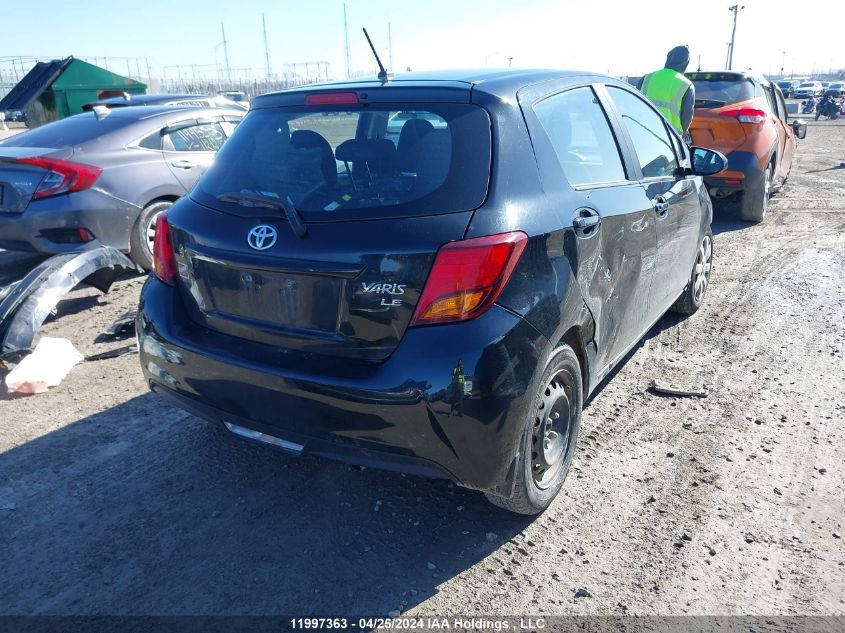 2016 Toyota Yaris VIN: VNKKTUD39GA065968 Lot: 11997363