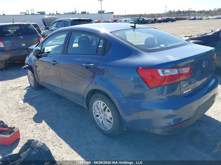 2016 Kia Rio Lx VIN: KNADM4A38G6548502 Lot: 11997366