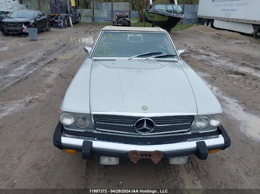 1972 Mercedes-Benz Sl-Class VIN: 10704412000646 Lot: 11997372