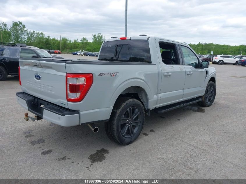 2023 Ford F-150 Lariat VIN: 1FTFW1E81PFC38251 Lot: 11997396