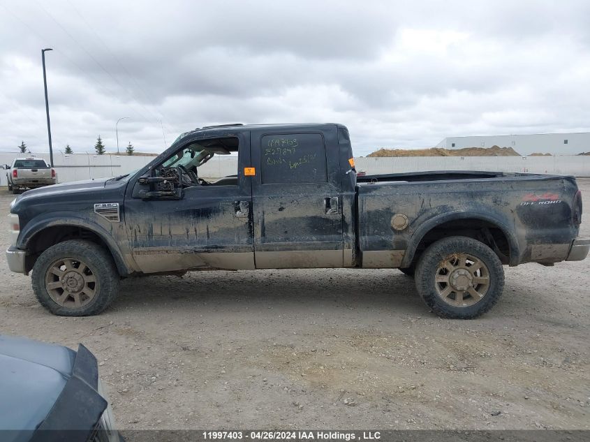 2008 Ford Super Duty F-350 Srw VIN: 1FTWW31R58EE29897 Lot: 11997403