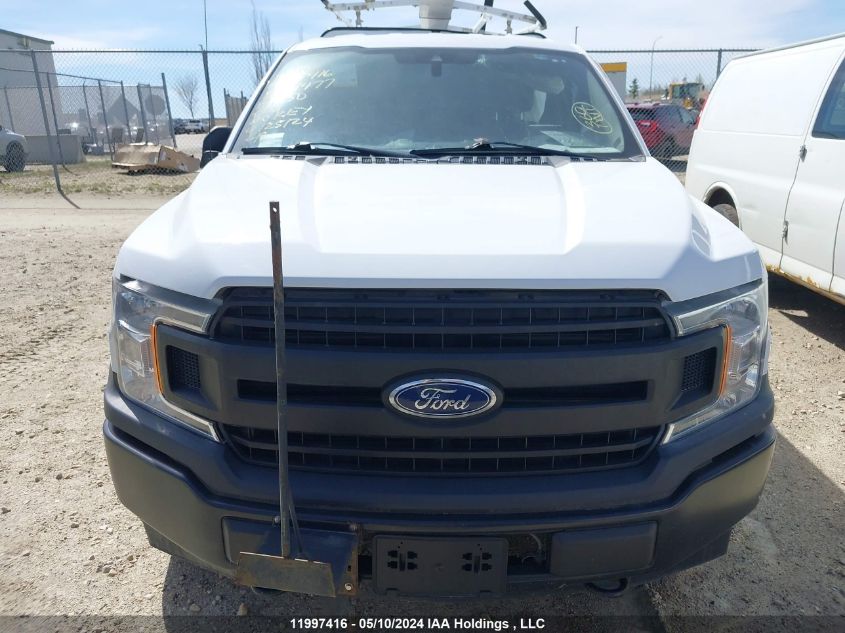 2019 Ford F150 Super Cab VIN: 1FTFX1E56KKD09477 Lot: 11997416