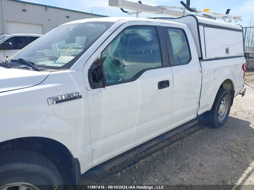 2019 Ford F150 Super Cab VIN: 1FTFX1E56KKD09477 Lot: 11997416