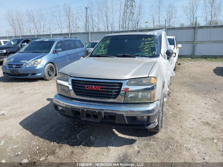 2007 GMC Canyon VIN: 1GTDT199X78225974 Lot: 11997419