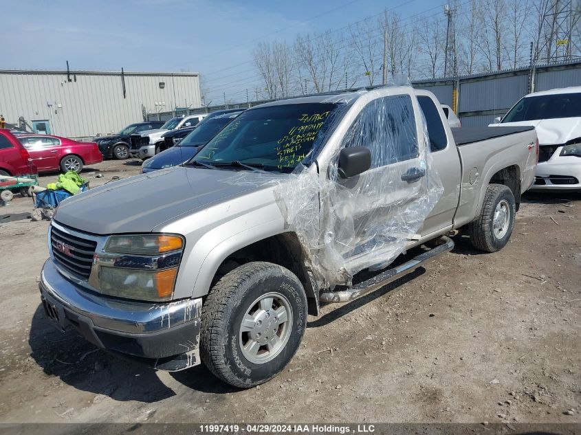 2007 GMC Canyon VIN: 1GTDT199X78225974 Lot: 11997419