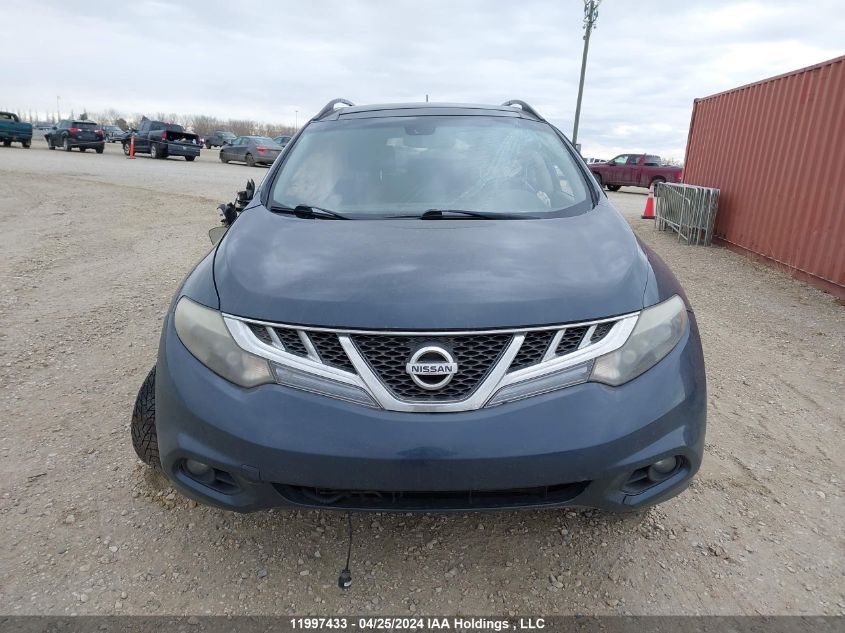 2012 Nissan Murano Sl VIN: JN8AZ1MWXCW228690 Lot: 11997433