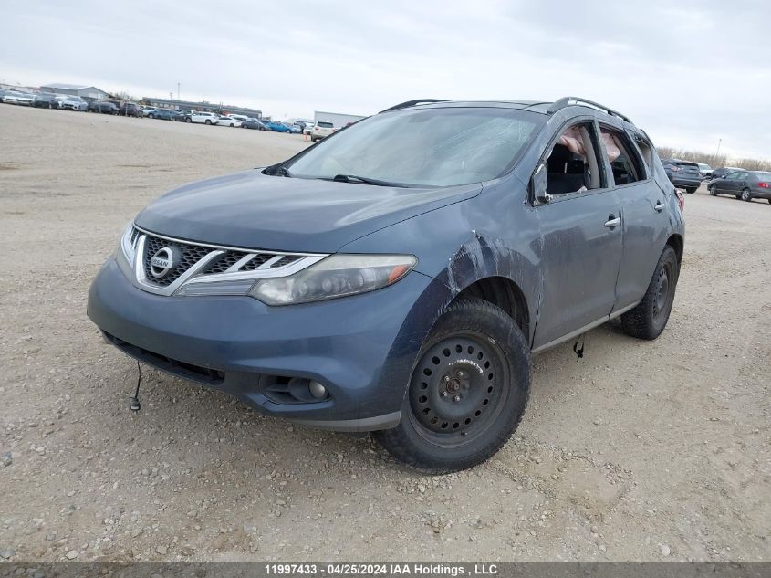 2012 Nissan Murano Sl VIN: JN8AZ1MWXCW228690 Lot: 11997433