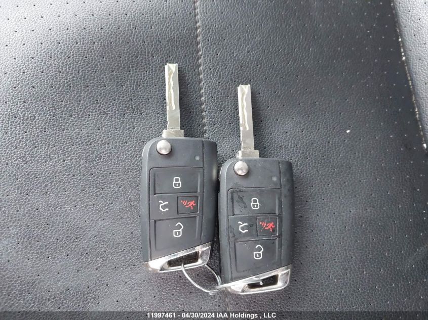 2019 Volkswagen Tiguan VIN: 3VV2B7AX6KM176317 Lot: 11997461