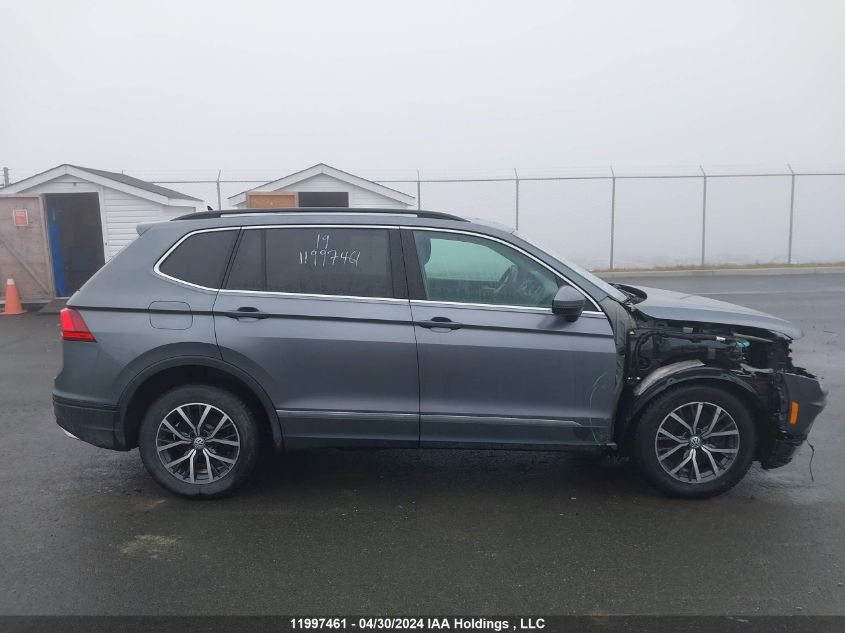 2019 Volkswagen Tiguan VIN: 3VV2B7AX6KM176317 Lot: 11997461