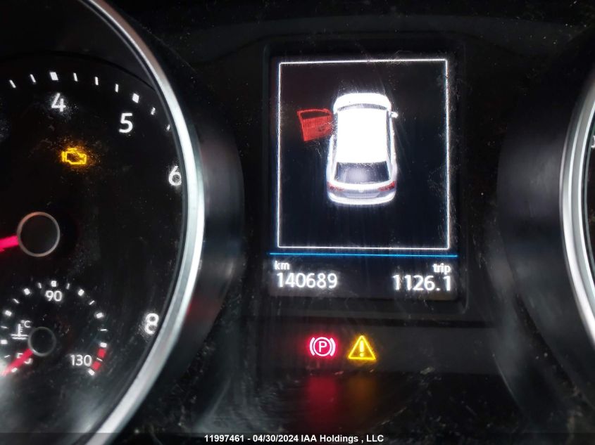 2019 Volkswagen Tiguan VIN: 3VV2B7AX6KM176317 Lot: 11997461