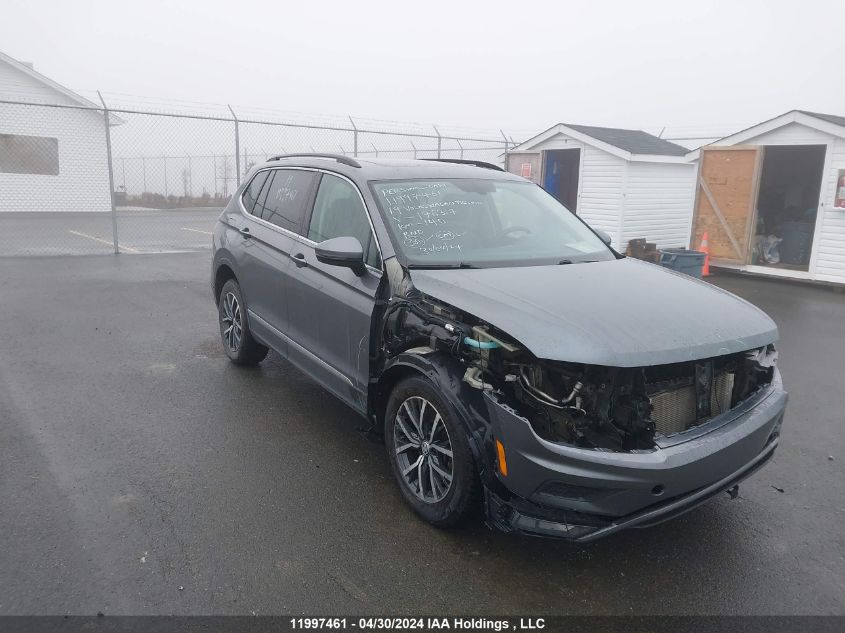 2019 Volkswagen Tiguan VIN: 3VV2B7AX6KM176317 Lot: 11997461