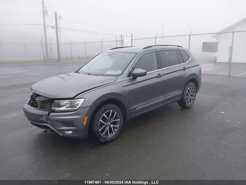 2019 Volkswagen Tiguan VIN: 3VV2B7AX6KM176317 Lot: 11997461