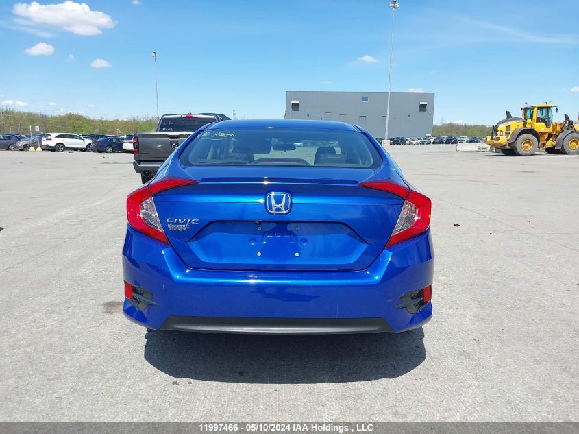 2017 Honda Civic Ex VIN: 2HGFC1F45HH110536 Lot: 11997466