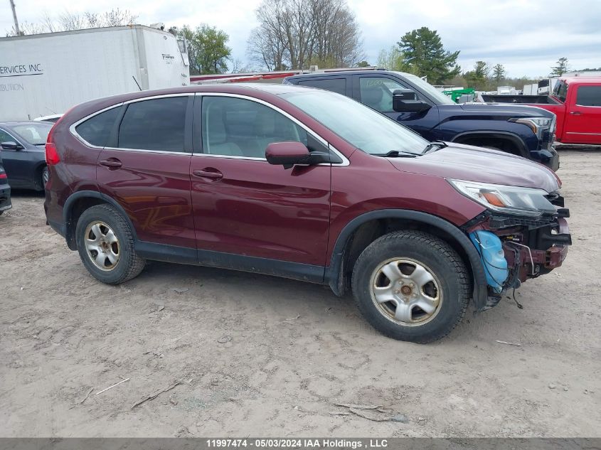 2016 Honda Cr-V Ex VIN: 2HKRM4H57GH112617 Lot: 11997474