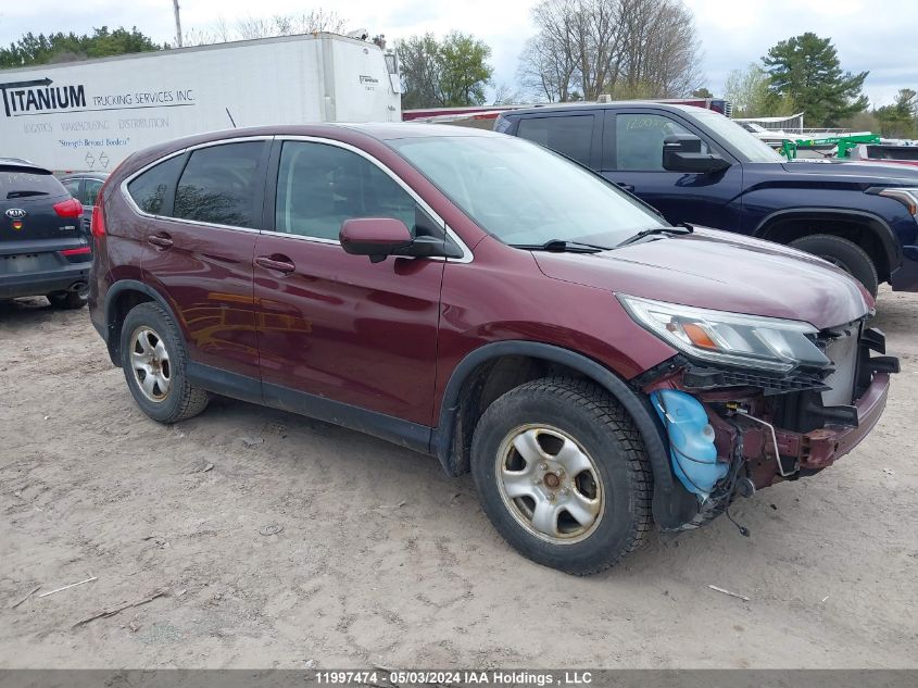 2016 Honda Cr-V Ex VIN: 2HKRM4H57GH112617 Lot: 11997474