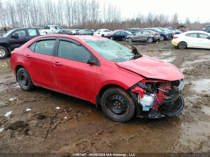 2016 Toyota Corolla L/Le/Le Pls/Prm/S/S Pls VIN: 2T1BURHE8GC637395 Lot: 11997487