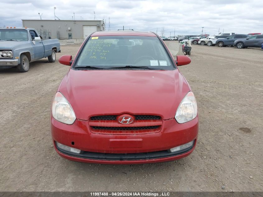 2008 Hyundai Accent VIN: KMHCN35C48U093396 Lot: 11997488