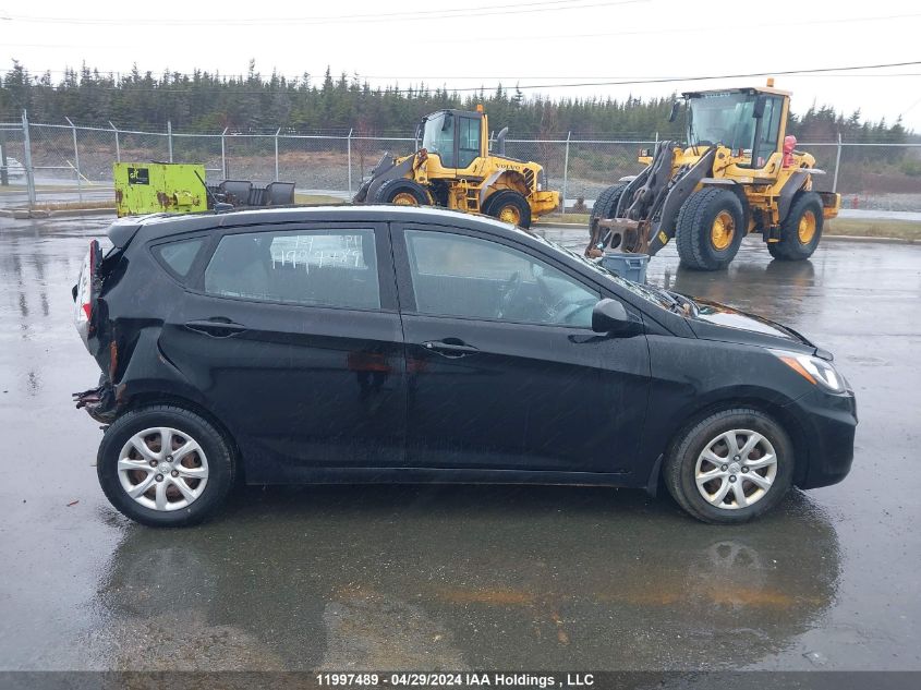 2014 Hyundai Accent Gls/Gs VIN: KMHCT5AEXEU191174 Lot: 11997489