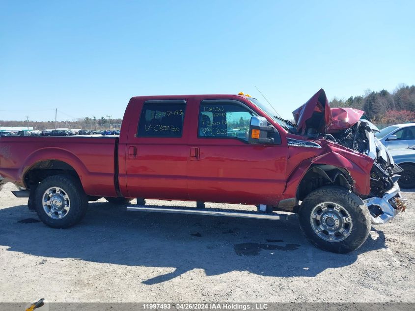 2016 Ford F250 Super Duty VIN: 1FT7W2B64GEC20250 Lot: 11997493