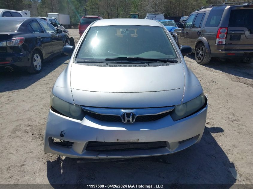 2009 Honda Civic Sdn VIN: 2HGFA16409H113819 Lot: 11997500