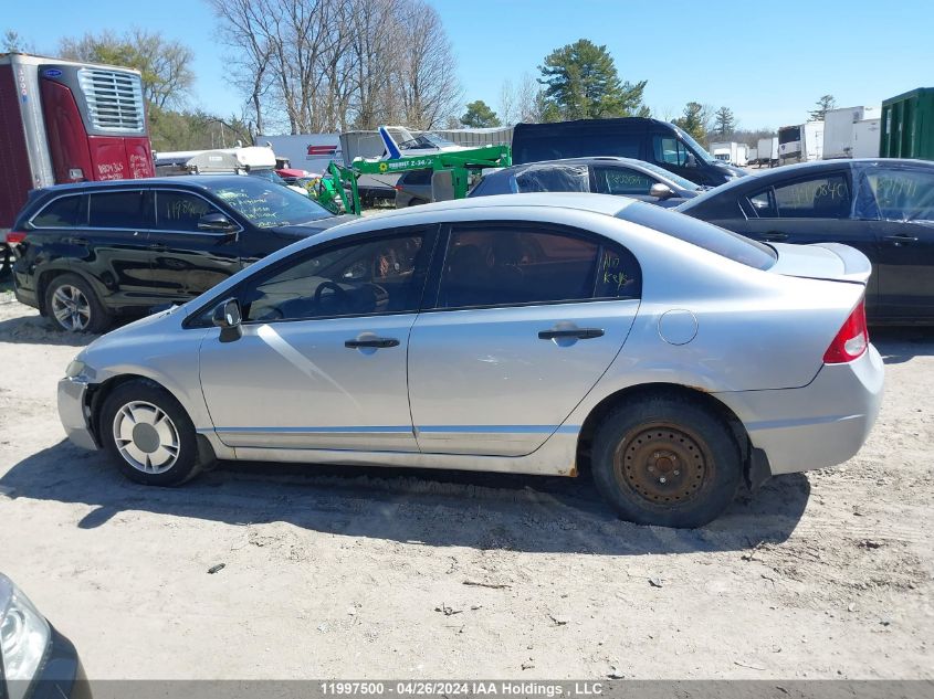 2009 Honda Civic Sdn VIN: 2HGFA16409H113819 Lot: 11997500
