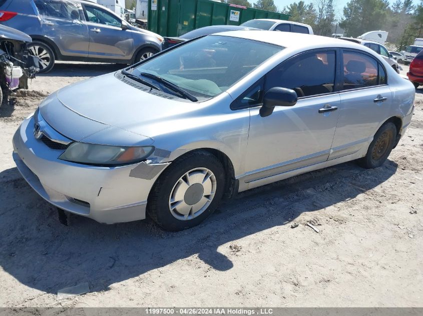 2009 Honda Civic Sdn VIN: 2HGFA16409H113819 Lot: 11997500