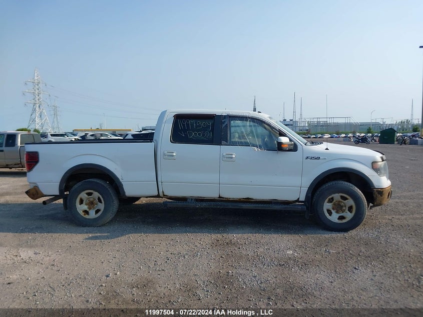 2013 Ford F150 Supercrew VIN: 1FTFW1EF6DKD00521 Lot: 11997504