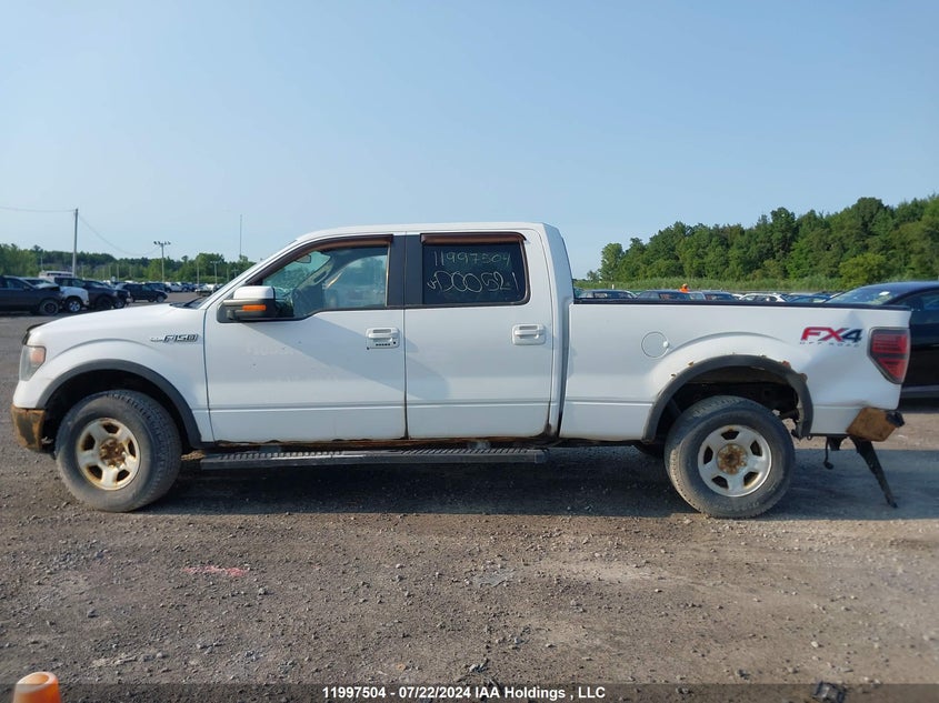 2013 Ford F150 Supercrew VIN: 1FTFW1EF6DKD00521 Lot: 11997504