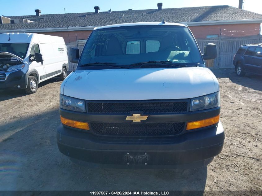 2021 Chevrolet Express Cargo Van VIN: 1GCWGBF76M1306917 Lot: 11997507