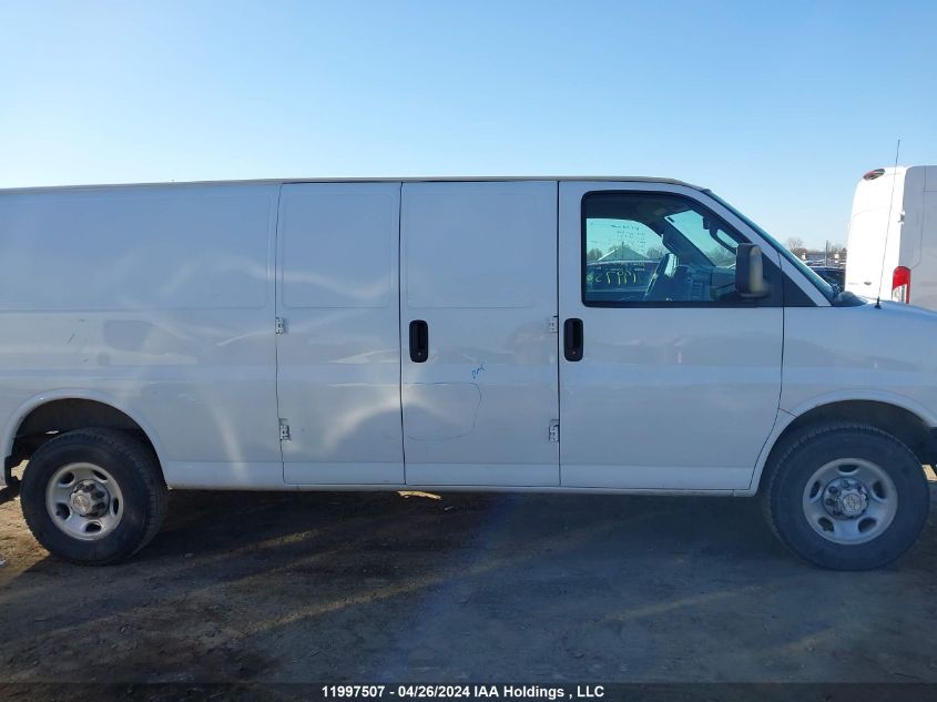 2021 Chevrolet Express Cargo Van VIN: 1GCWGBF76M1306917 Lot: 11997507