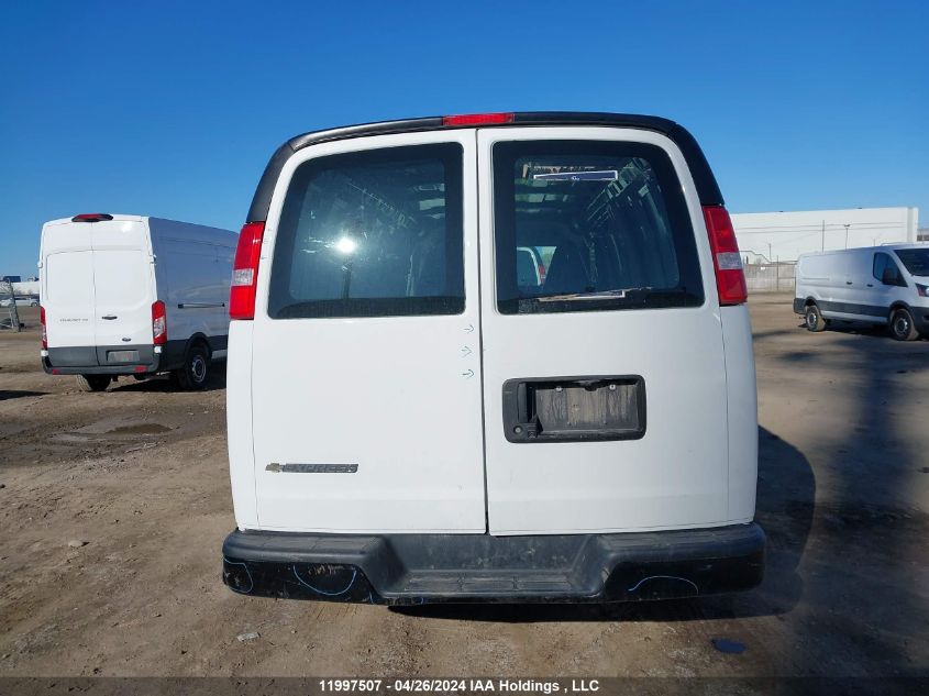 2021 Chevrolet Express Cargo Van VIN: 1GCWGBF76M1306917 Lot: 11997507