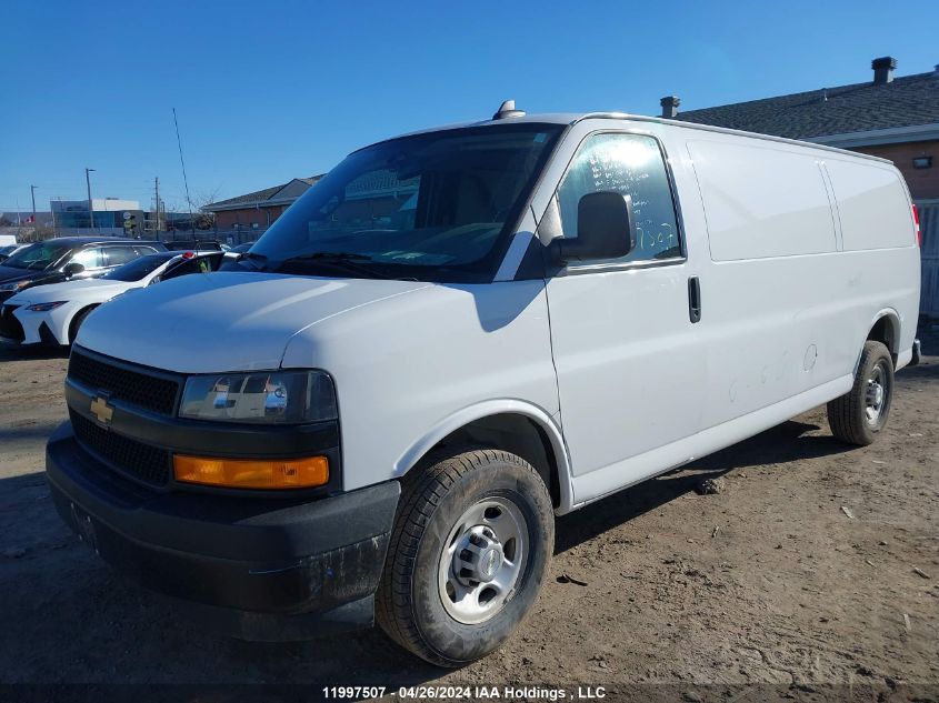 2021 Chevrolet Express Cargo Van VIN: 1GCWGBF76M1306917 Lot: 11997507